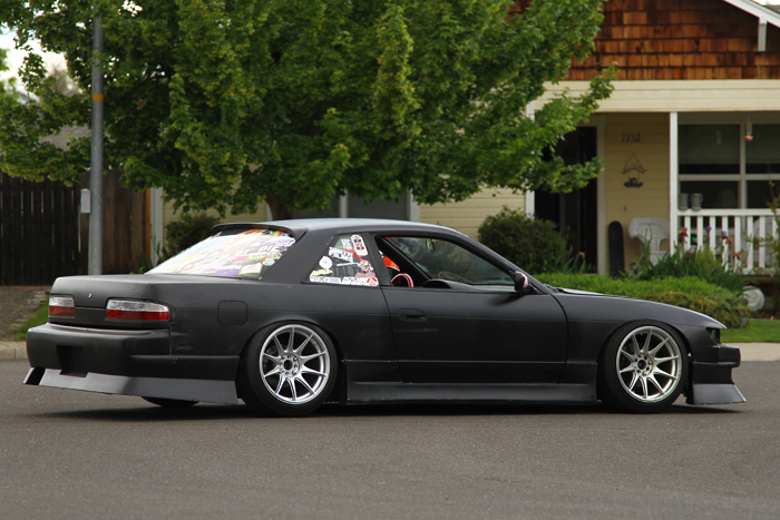 photo 8 Nissan S13 custom wheels XXR 527 17x10.0, ET 0, tire size 225/45 R17. 17x10.0 ET-5 225/45 R17