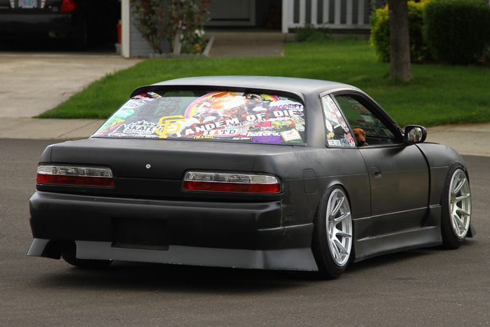 photo 10 Nissan S13 custom wheels XXR 527 17x10.0, ET 0, tire size 225/45 R17. 17x10.0 ET-5 225/45 R17