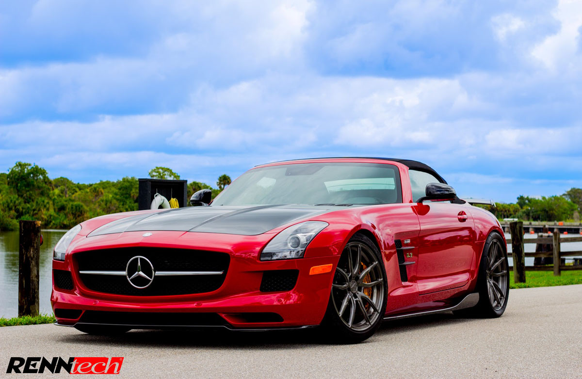 photo 5 Mercedes-Benz SLS AMG custom wheels RENNtech 10.2 Super-Light 19x9.5, ET , tire size 265/35 R19. 20x11.0 ET 355/25 R20