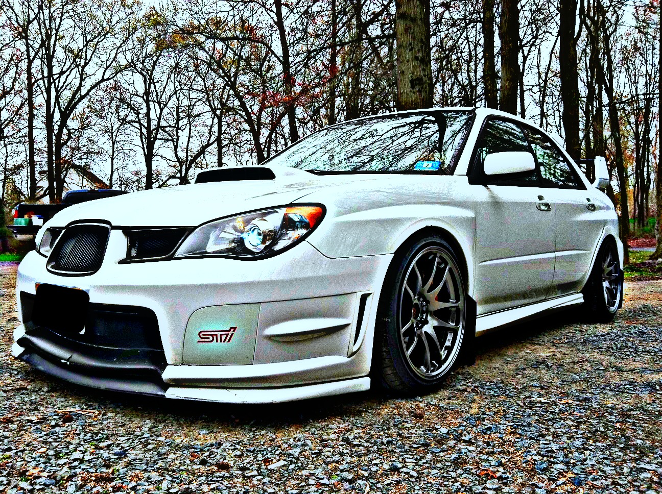 photo 2 Subaru Impreza WRX STi custom wheels rota torque 18x9.5, ET +28, tire size 225/40 R18. 18x9.5 ET+28 
