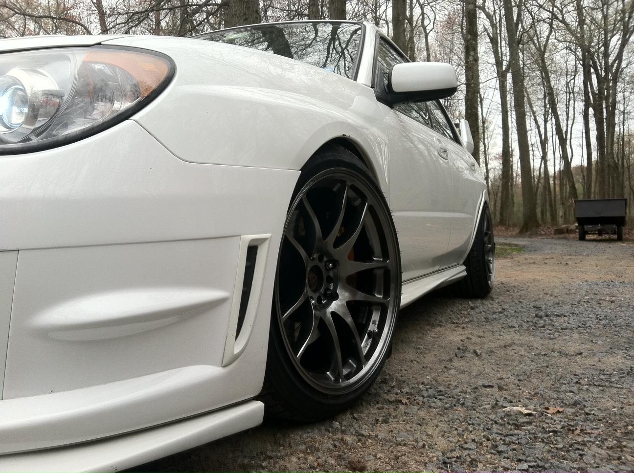 photo 3 Subaru Impreza WRX STi custom wheels rota torque 18x9.5, ET +28, tire size 225/40 R18. 18x9.5 ET+28 