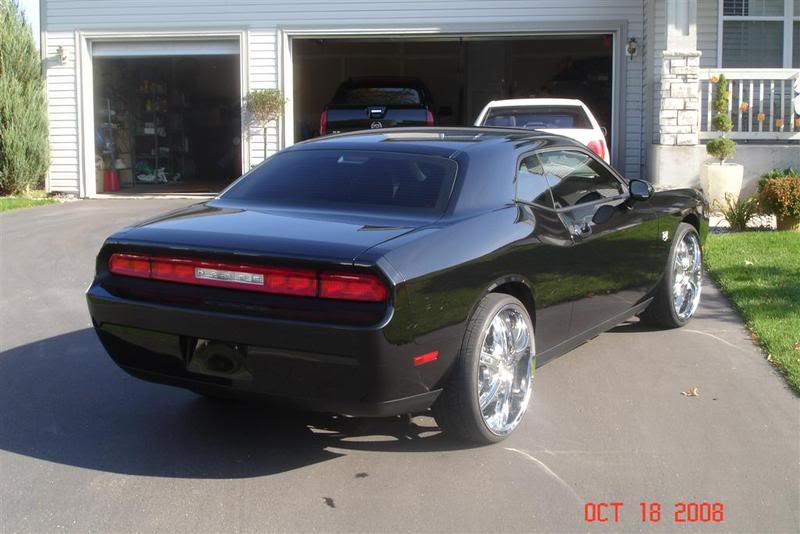 photo 3 Dodge Challenger custom wheels   24x9.5, ET , tire size 275/25 R24. x ET