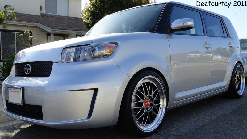 photo 1 Scion xB custom wheels Replica BBS LM 19x8.5, ET +35, tire size 235/35 R19. 19x9.5 ET+33 245/35 R19