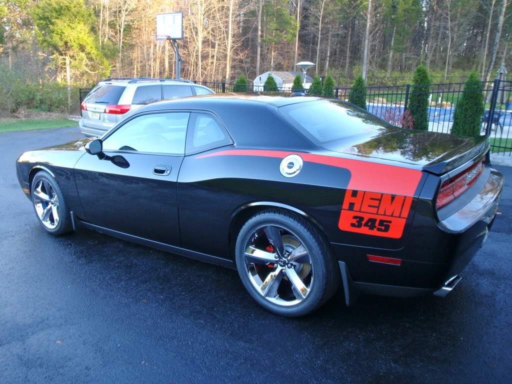 photo 2 Dodge Challenger custom wheels SRT Replicas  20x9.0, ET , tire size 245/45 R20. x ET 275/40 R