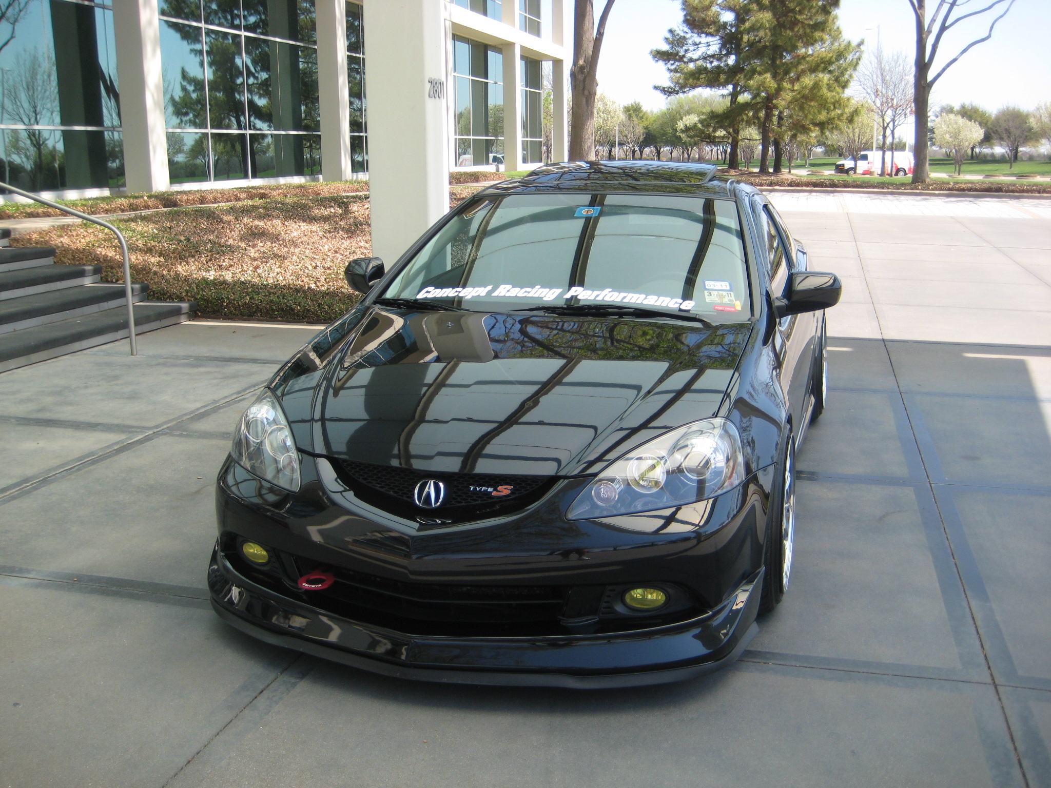 photo 2 Acura RSX custom wheels Work  18x9.5, ET +30, tire size 225/40 R18. x ET