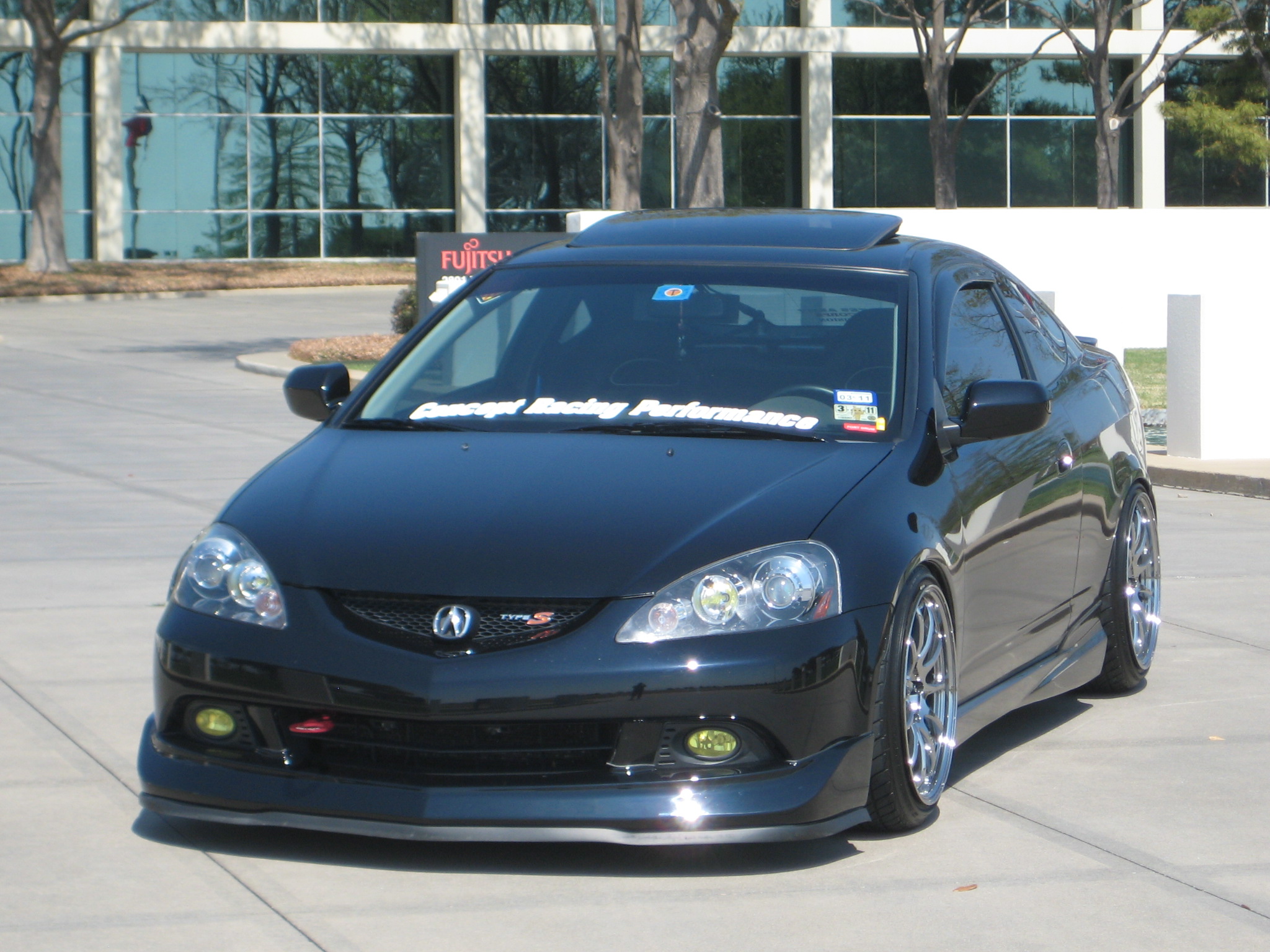 photo 3 Acura RSX custom wheels Work  18x9.5, ET +30, tire size 225/40 R18. x ET