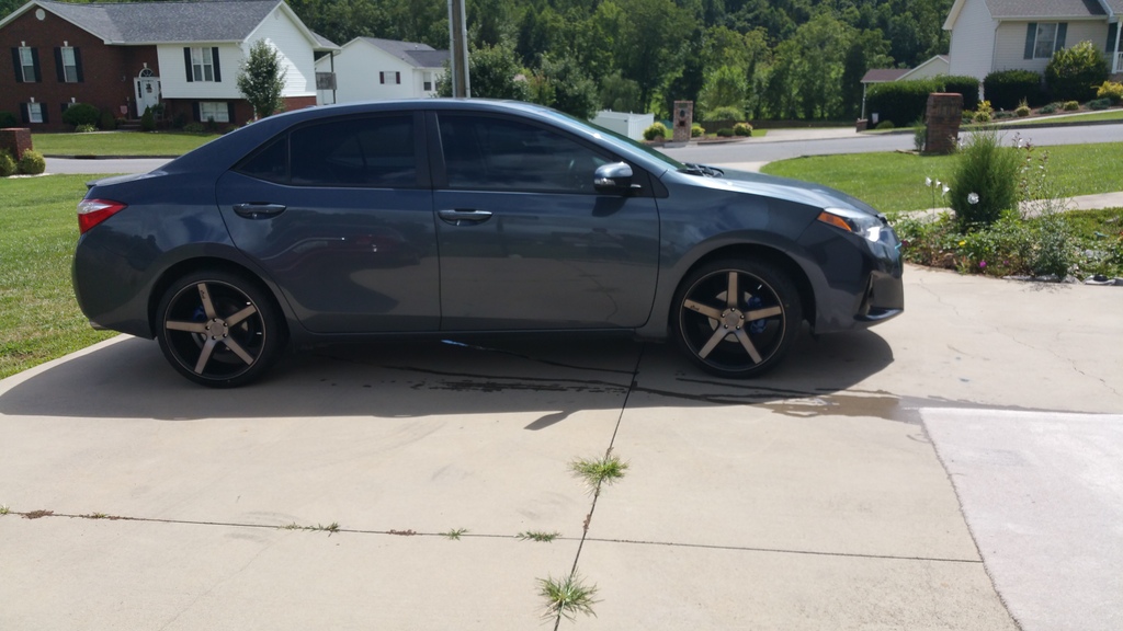 photo 1 Toyota Corolla custom wheels Niche Milan 19x, ET , tire size X R19. x ET 