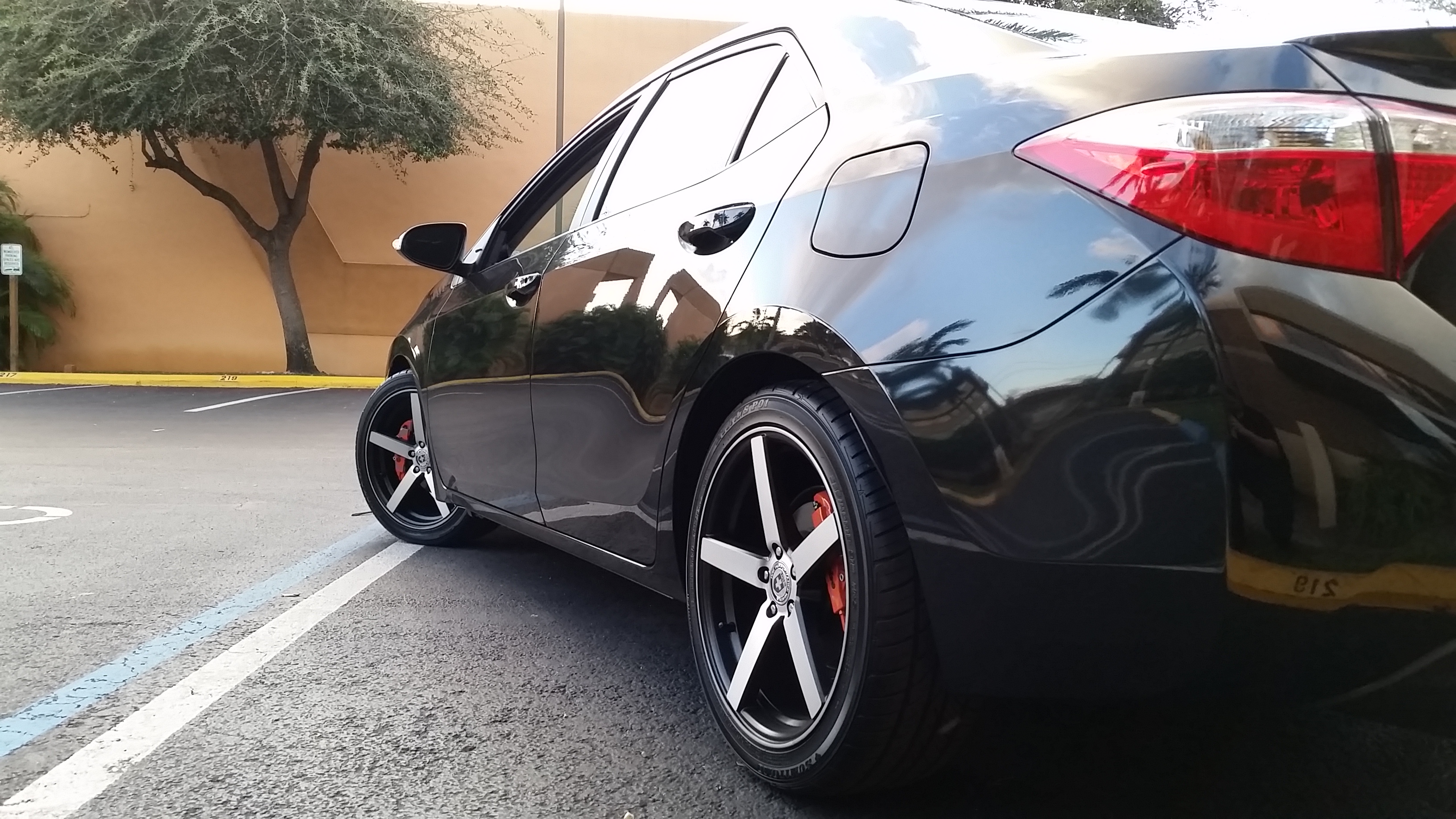 photo 1 Toyota Corolla custom wheels   18x8.0, ET , tire size X R18. x ET 