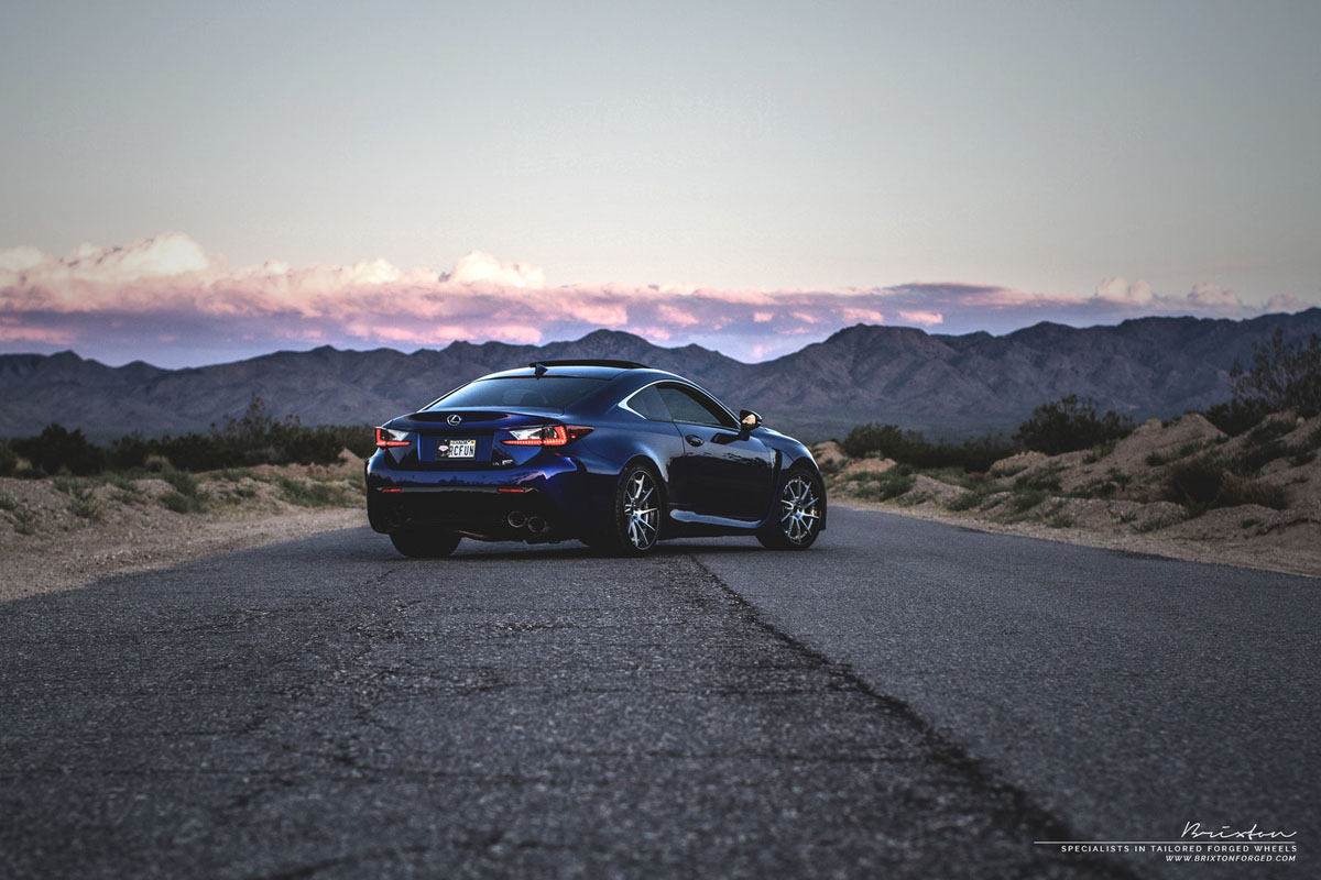 photo 2 Lexus RC F custom wheels Brixton R10D Targa 20x9.5, ET , tire size X R20. 20x11.0 ET