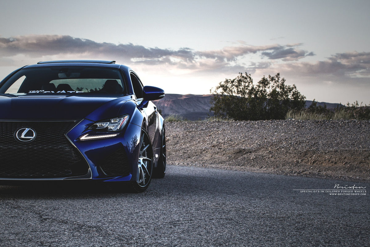 photo 3 Lexus RC F custom wheels Brixton R10D Targa 20x9.5, ET , tire size X R20. 20x11.0 ET
