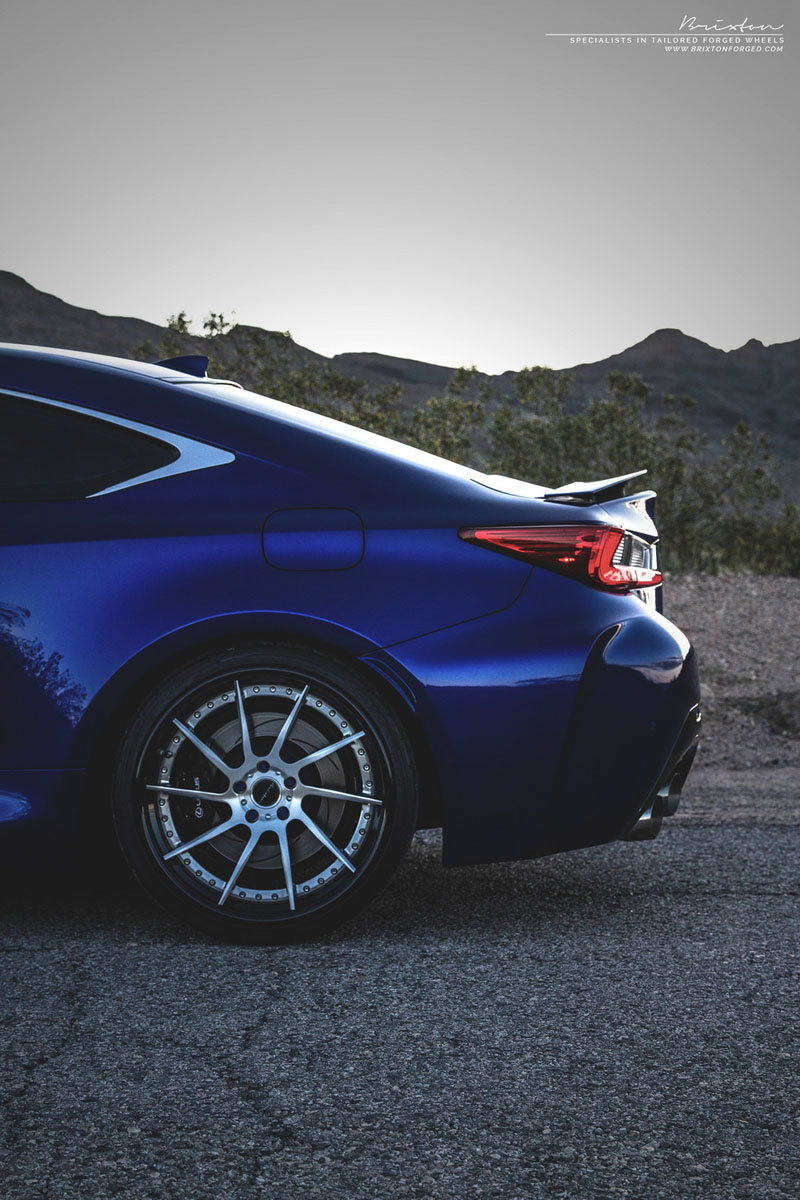 photo 5 Lexus RC F custom wheels Brixton R10D Targa 20x9.5, ET , tire size X R20. 20x11.0 ET