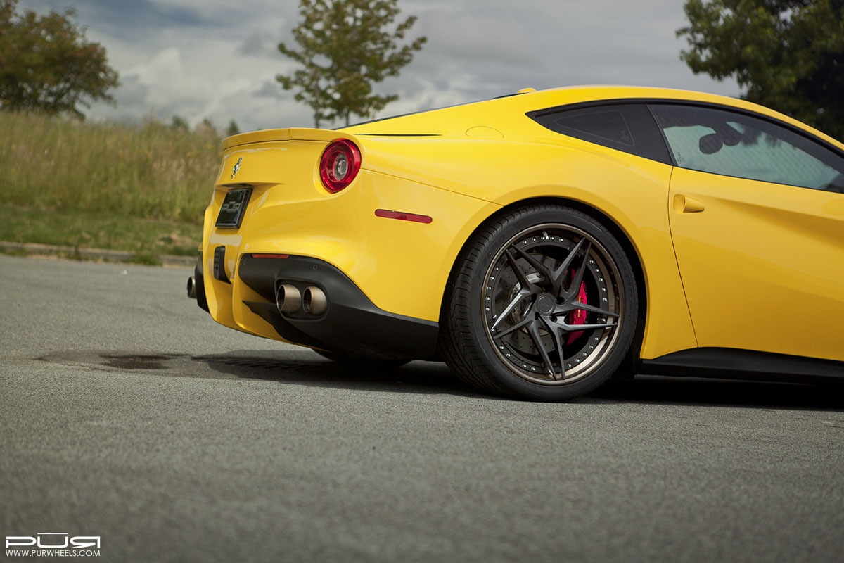 photo 5 Ferrari F12berlinetta custom wheels PUR LX22.V3 20x9.5, ET , tire size X R20. 21x12.5 ET 