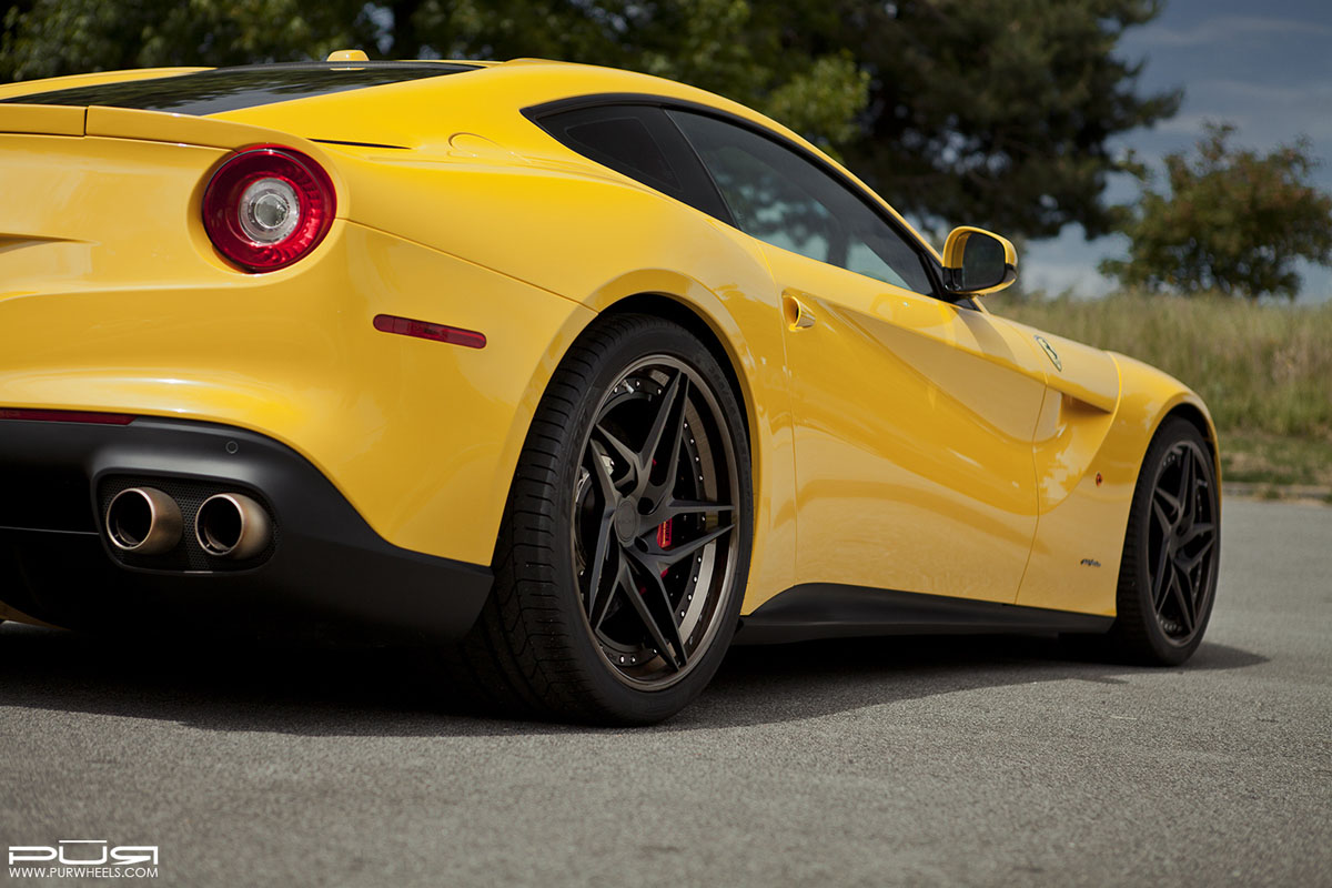 photo 3 Ferrari F12berlinetta custom wheels PUR LX22.V3 20x9.5, ET , tire size X R20. 21x12.5 ET 