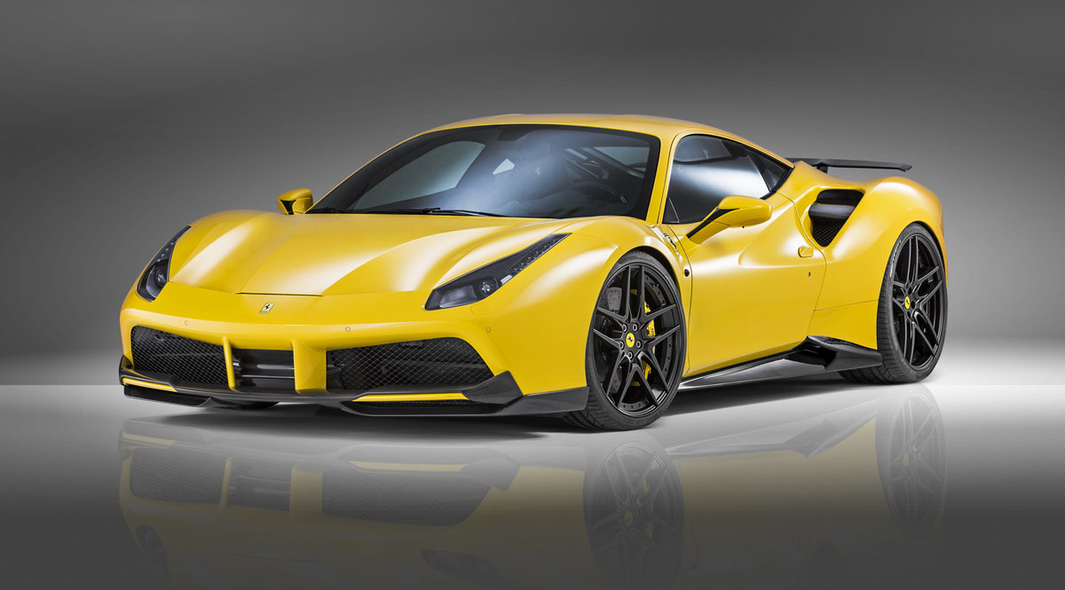 photo 1 Ferrari 488 GTB custom wheels Novitec Rosso NF7 21x9.0, ET , tire size 255/30 R21. 22x12.0 ET 335/25 R22