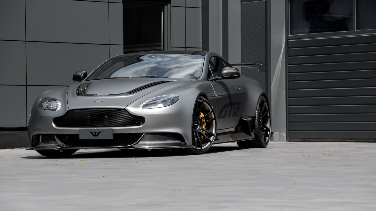 photo 2 Aston Martin V12 Vantage custom wheels WheelsandMore F.I.W.E. 20x10.5, ET , tire size 265/30 R20. 20x12.0 ET 325/25 R20
