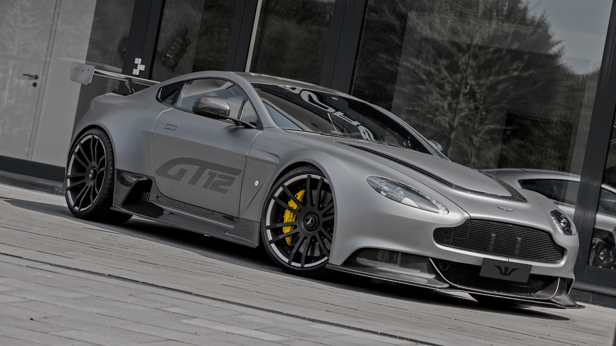 photo 3 Aston Martin V12 Vantage custom wheels WheelsandMore F.I.W.E. 20x10.5, ET , tire size 265/30 R20. 20x12.0 ET 325/25 R20