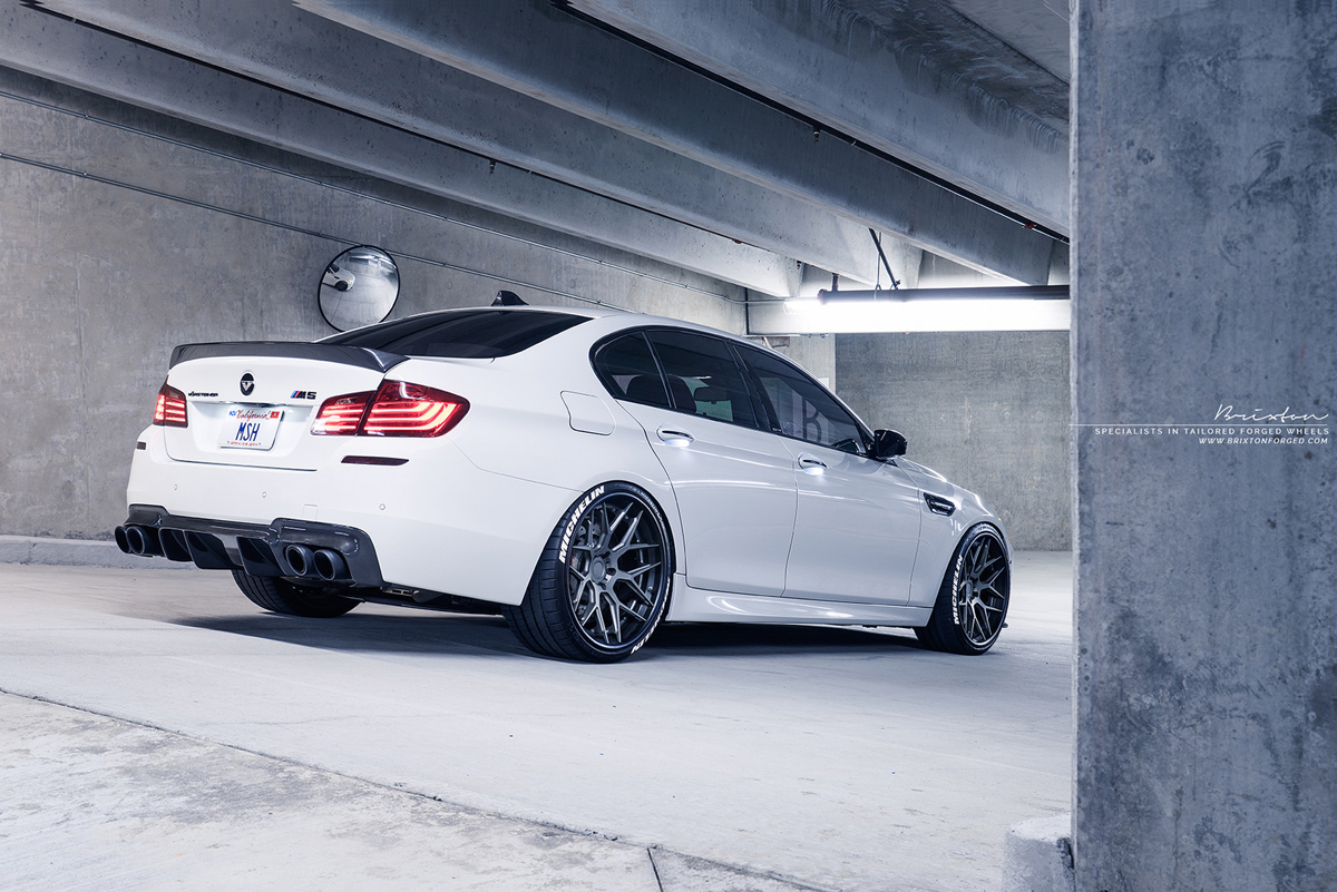 photo 4 BMW M5 custom wheels Brixton CM8 Targa 21x10.0, ET , tire size X R21. 21x11.0 ET