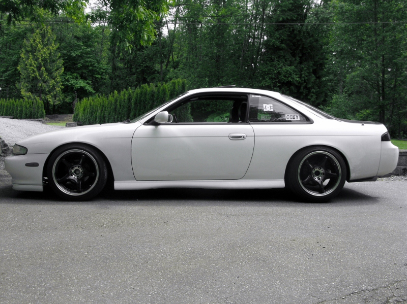 photo 4 Nissan S14 custom wheels 5zigen fno1rc 17x10.0, ET +12, tire size 225/45 R17. x ET 235/45 R