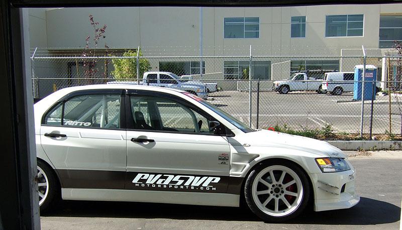 photo 2 Mitsubishi Lancer Evolution custom wheels Gram Lights Optimize Wheels 18x9.5, ET +22, tire size 265/35 R18. x ET