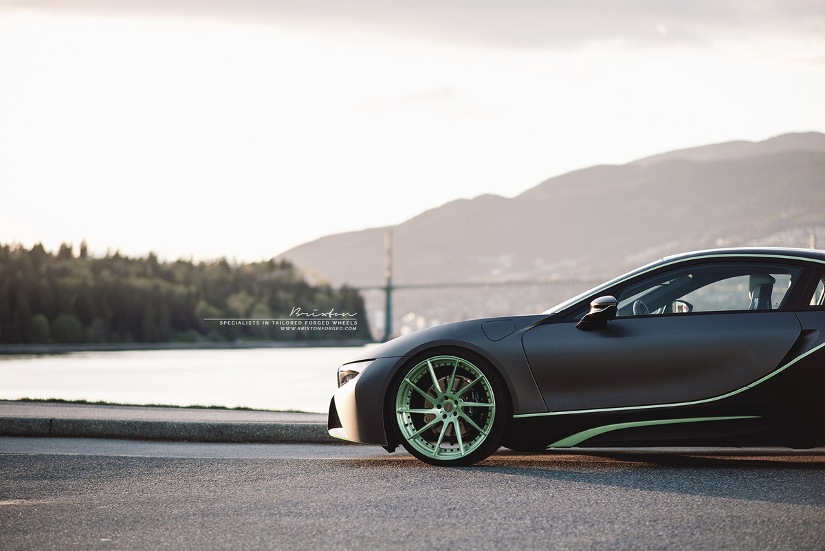 photo 1 BMW i8 custom wheels Brixton R10D Duo 21x9.0, ET , tire size X R21. 21x10.5 ET