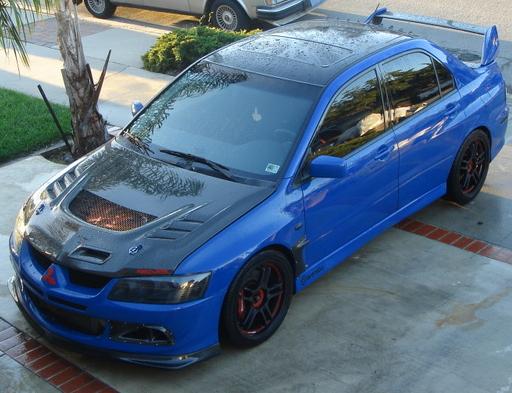 photo 2 Mitsubishi Lancer Evolution custom wheels RH  18x9.0, ET +30, tire size 255/35 R18. x ET