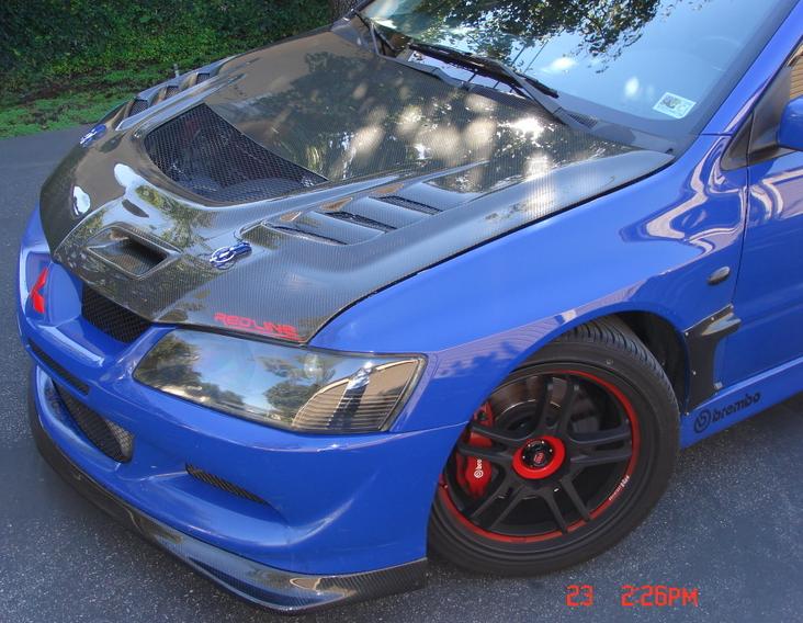 photo 1 Mitsubishi Lancer Evolution custom wheels RH  18x9.0, ET +30, tire size 255/35 R18. x ET