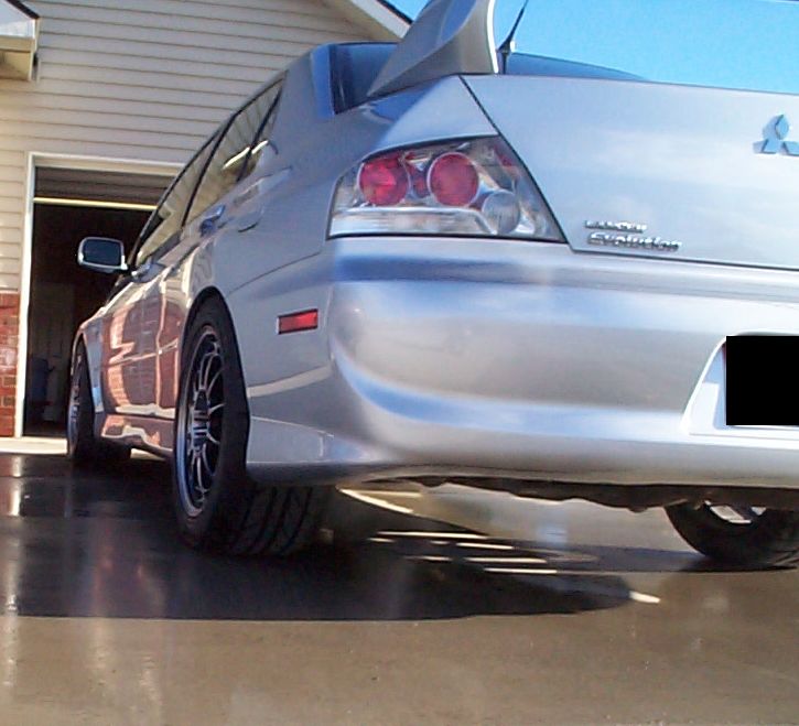 photo 3 Mitsubishi Lancer Evolution custom wheels Enkei NT03+M 17x9.5, ET +38, tire size 275/40 R17. x ET