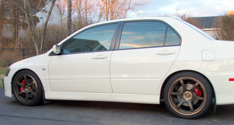 photo 1 Mitsubishi Lancer Evolution custom wheels Rota Boost 18x9.0, ET +30, tire size X R18. x ET
