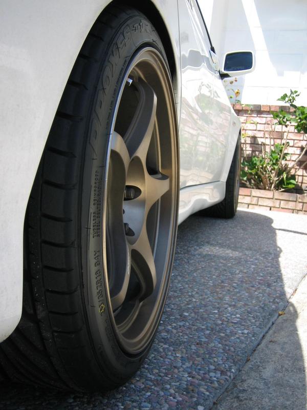 photo 2 Mitsubishi Lancer Evolution custom wheels 5Zigen FN01R 18x8.5, ET +22, tire size 255/35 R18. x ET 