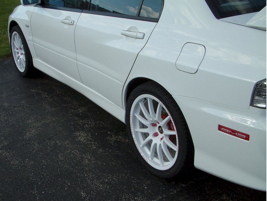 photo 2 Mitsubishi Lancer Evolution custom wheels TDR Race Pro 1.2 18x9.0, ET +35, tire size 265/35 R18. x ET 