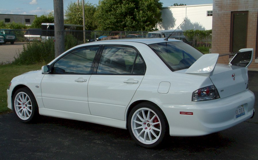 photo 1 Mitsubishi Lancer Evolution custom wheels TDR Race Pro 1.2 18x9.0, ET +35, tire size 265/35 R18. x ET 