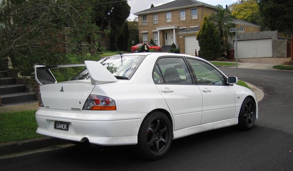 photo 2 Mitsubishi Lancer Evolution custom wheels SSR Typr-C RS 18x9.5, ET +29, tire size 235/40 R18. x ET