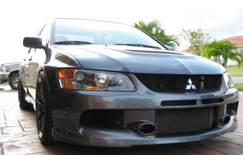 photo 4 Mitsubishi Lancer Evolution custom wheels Work Emotion CR Kai 18x9.5, ET +30, tire size 255/35 R18. x ET