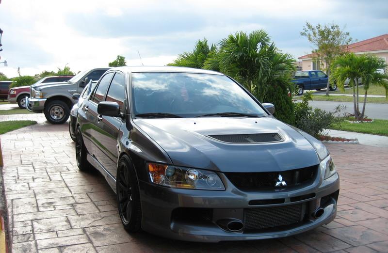 photo 5 Mitsubishi Lancer Evolution custom wheels Work Emotion CR Kai 18x9.5, ET +30, tire size 255/35 R18. x ET