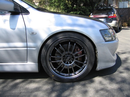 photo 3 Mitsubishi Lancer Evolution custom wheels Rota SVN 18x9.0, ET +30, tire size 245/40 R18. x ET