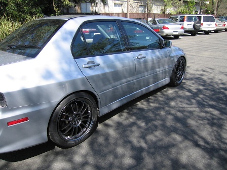 photo 2 Mitsubishi Lancer Evolution custom wheels Rota SVN 18x9.0, ET +30, tire size 245/40 R18. x ET