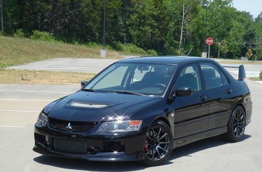 photo 1 Mitsubishi Lancer Evolution custom wheels Advan RS 17x9.0, ET +29, tire size 255/40 R17. x ET 