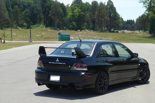 photo 2 Mitsubishi Lancer Evolution custom wheels Advan RS 17x9.0, ET +29, tire size 255/40 R17. x ET 