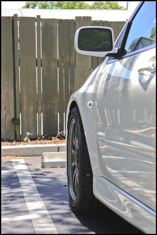 photo 3 Mitsubishi Lancer Evolution custom wheels Volk Racing CE28N 17x9.0, ET +35, tire size 255/40 R17. x ET