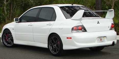 photo 1 Mitsubishi Lancer Evolution custom wheels WedsSport TC-005 18x9.0, ET +39, tire size 245/40 R18. x ET