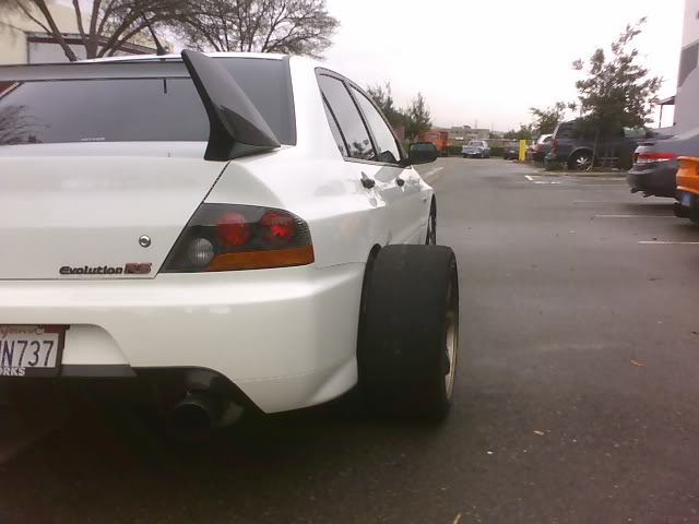 photo 5 Mitsubishi Lancer Evolution custom wheels 5Zigen  18x9.5, ET +35, tire size 275/35 R18. x ET 