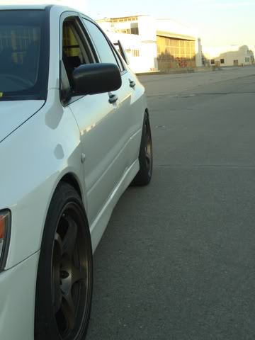 photo 6 Mitsubishi Lancer Evolution custom wheels 5Zigen  18x9.5, ET +35, tire size 275/35 R18. x ET