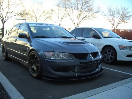 photo 7 Mitsubishi Lancer Evolution custom wheels 5Zigen  18x9.5, ET +35, tire size 275/35 R18. x ET