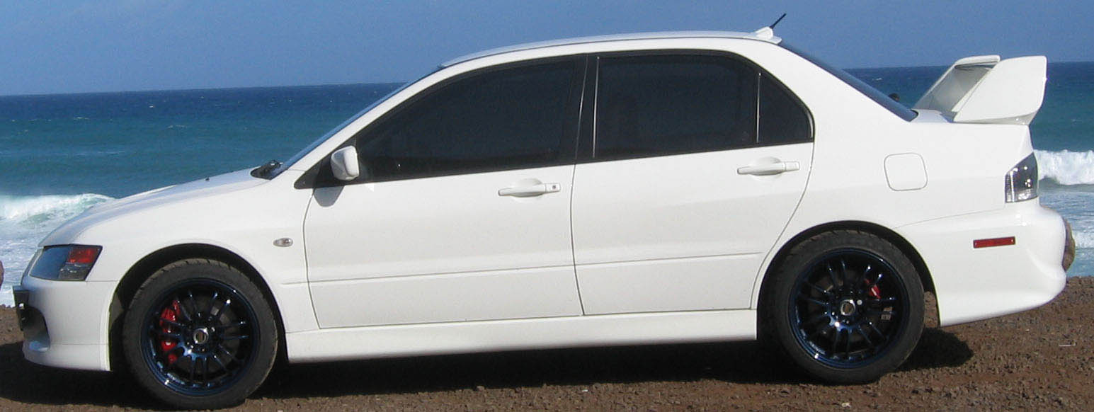 photo 2 Mitsubishi Lancer Evolution custom wheels Volk RE-30 17x9.0, ET +35, tire size X R17. x ET