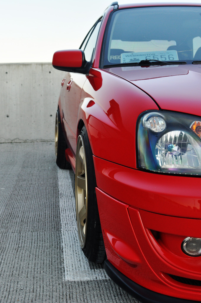 photo 4 Subaru Impreza WRX custom wheels Rota Grid 18x9.5, ET +38, tire size 225/40 R18. x ET