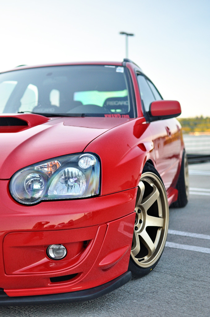 photo 5 Subaru Impreza WRX custom wheels Rota Grid 18x9.5, ET +38, tire size 225/40 R18. x ET