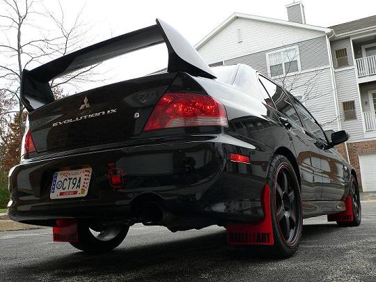 photo 3 Mitsubishi Lancer Evolution custom wheels Volk TE37 18x8.5, ET +30, tire size 235/40 R18. x ET 