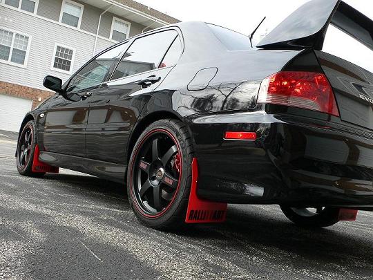 photo 4 Mitsubishi Lancer Evolution custom wheels Volk TE37 18x8.5, ET +30, tire size 235/40 R18. x ET 