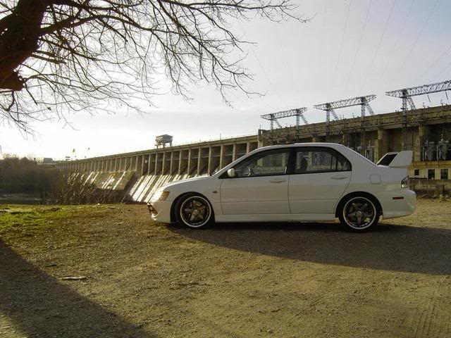 photo 2 Mitsubishi Lancer Evolution custom wheels TSW Thruxton 18x8.0, ET +35, tire size 235/40 R18. x ET