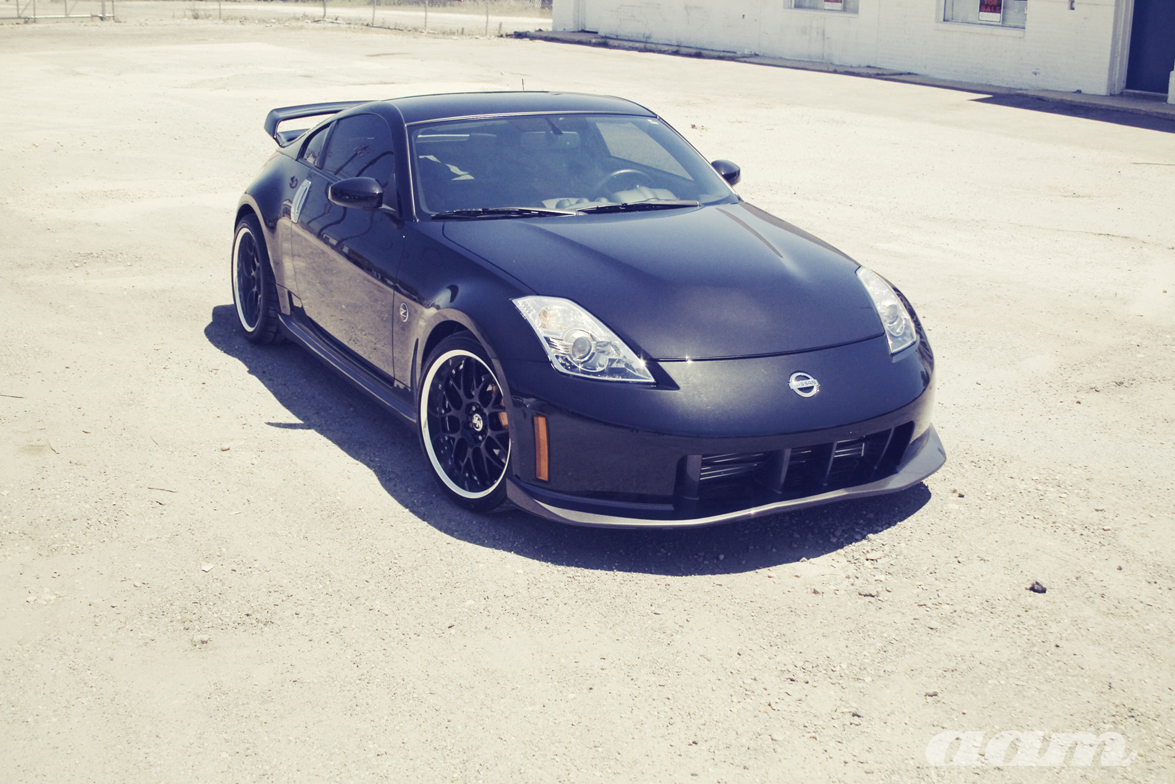 photo 1 Nissan 350Z custom wheels Rays Engineering Volk Racing SF Winning  19x9.5, ET +19, tire size 255/30 R19. 19x10.5 ET+17 305/30 R19